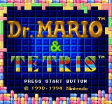 Image n° 4 - screenshots  : Tetris & Dr. Mario